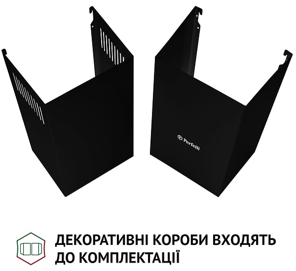 Фото - Витяжка декоративна Perfelli K 6210 BL 700 LED