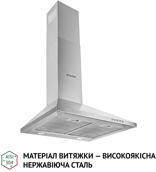Фото - Витяжка декоративна Perfelli K 6610 I 1000 LED