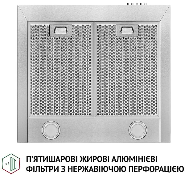 Фото - Витяжка декоративна Perfelli K 6610 I 1000 LED