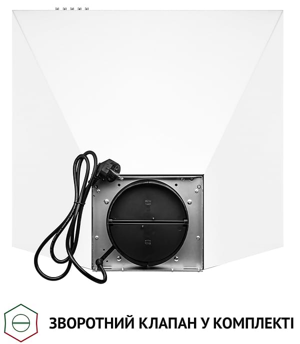 Фото - Витяжка декоративна Perfelli K 6610 WH 1000 LED