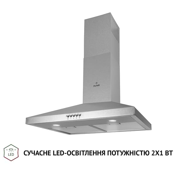 Фото - Витяжка декоративна Perfelli K 6202 I 700 LED