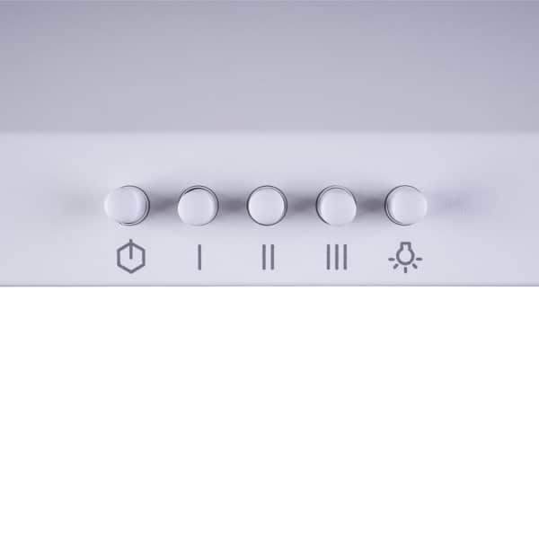 Фото - Витяжка декоративна Perfelli K 6202 WH 700 LED