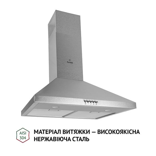Фото - Витяжка декоративна Perfelli K 6402 I 850 LED