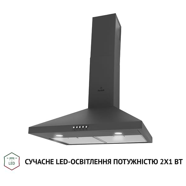 Фото - Витяжка декоративна Perfelli K 6402 SG 850 LED