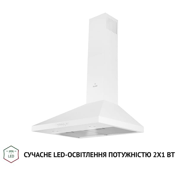 Фото - Витяжка декоративна Perfelli K 6402 WH 850 LED