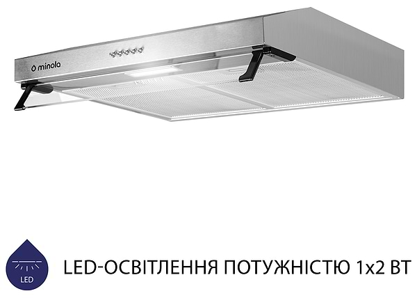 Фото - Витяжка традиційна Minola HPL 614 I