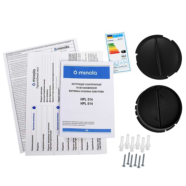 Фото - Витяжка традиційна Minola HPL 614 I