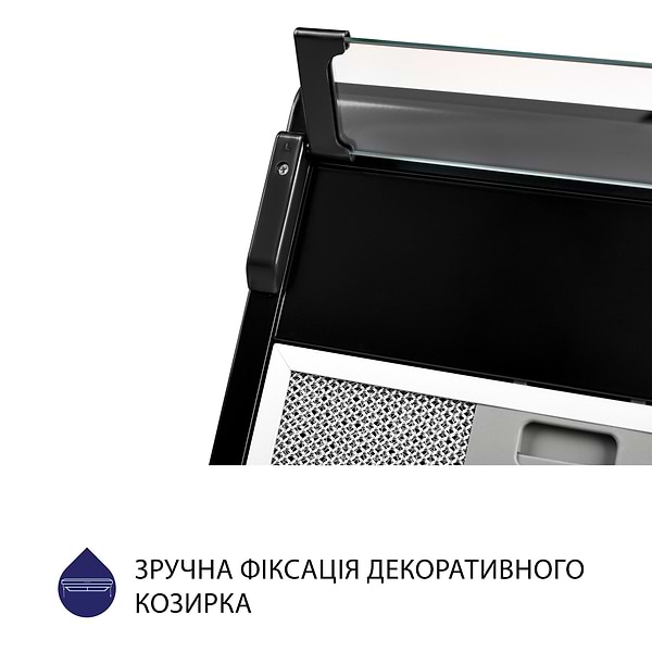 Фото - Витяжка традиційна Minola HPL 615 BL