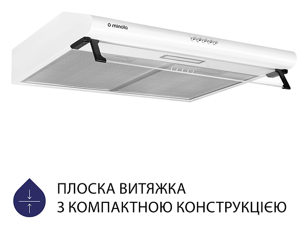 Фото - Вытяжка традиционная Minola HPL 615 WH