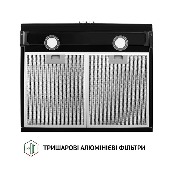 Фото - Вытяжка традиционная Perfelli PL 6042 BL LED