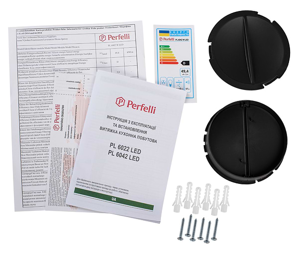 Фото - Вытяжка традиционная Perfelli PL 6042 W LED