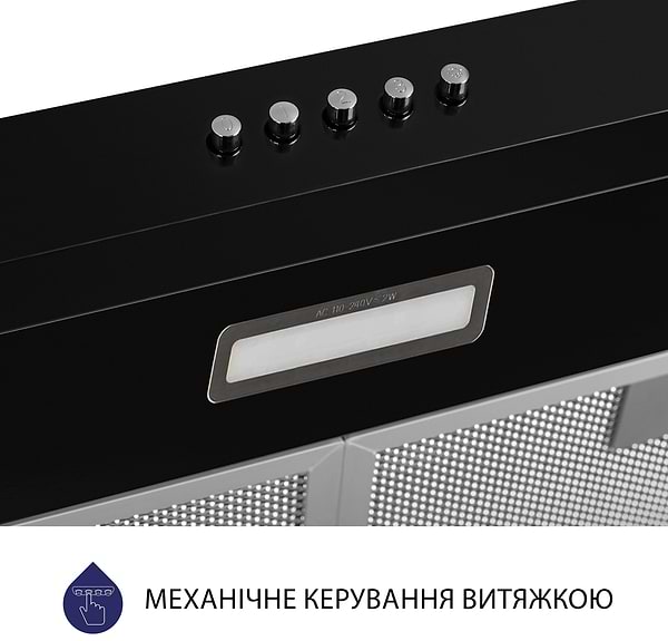 Фото - Витяжка традиційна Minola HPL 504 BL