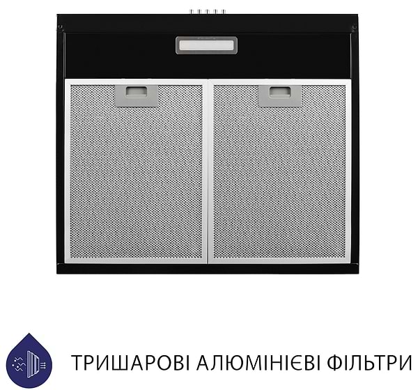 Фото - Витяжка традиційна Minola HPL 504 BL