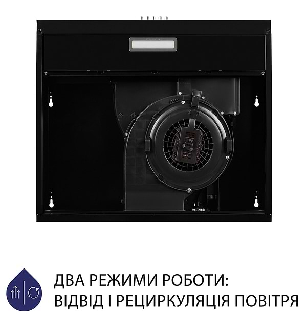 Фото - Витяжка традиційна Minola HPL 504 BL