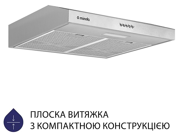 Фото - Витяжка традиційна Minola HPL 504 I