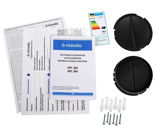 Фото - Витяжка традиційна Minola HPL 504 I