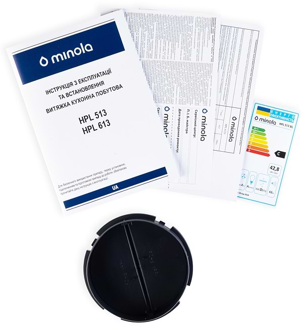 Фото - Вытяжка традиционная Minola HPL 513 BL