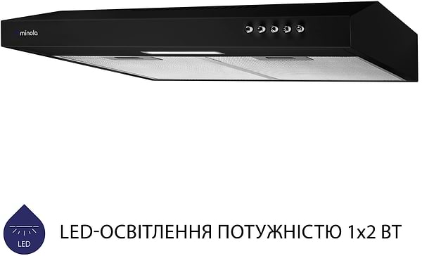 Фото - Вытяжка традиционная Minola HPL 513 BL