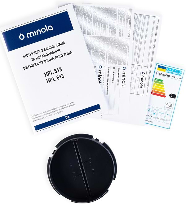 Фото - Витяжка традиційна Minola HPL 513 WH