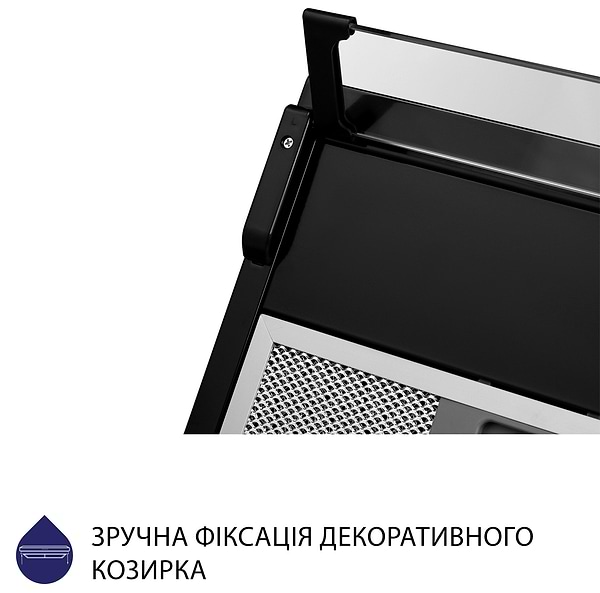 Фото - Витяжка традиційна Minola HPL 517 BL