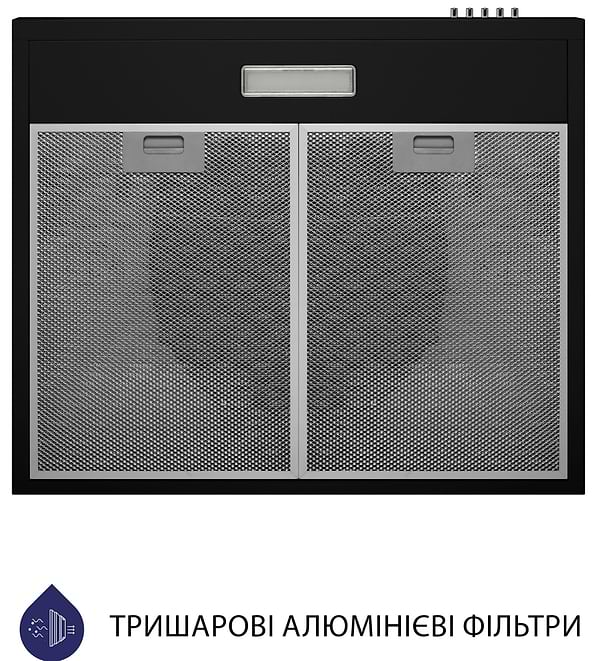 Фото - Витяжка традиційна Minola HPL 613 BL