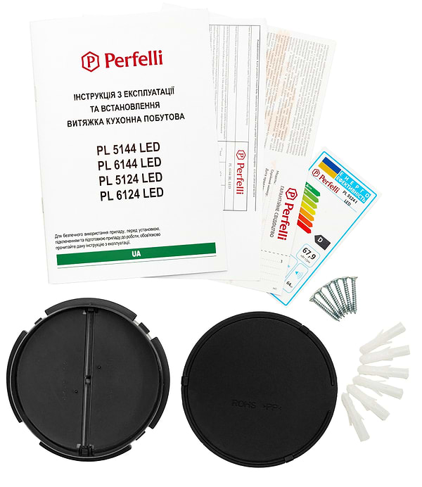 Фото - Витяжка традиційна Perfelli PL 6144 I LED