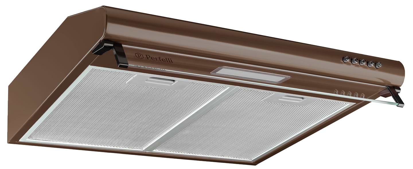 Вытяжка традиционная Perfelli PL 6144 Dark BR LED - Фото 1
