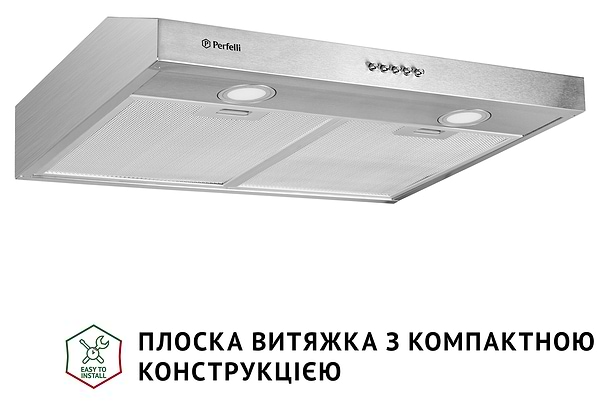 Фото - Витяжка традиційна Perfelli PL 6002 I LED