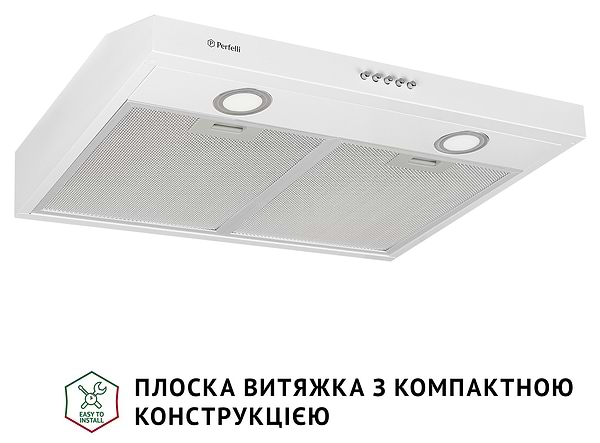 Фото - Вытяжка традиционная Perfelli PL 6002 W LED