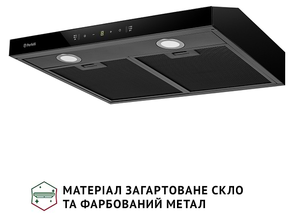 Фото - Вытяжка традиционная Perfelli RINCI 6CWB NERO