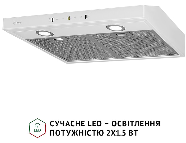 Фото - Витяжка традиційна Perfelli RINCI 6CWX BIANCO