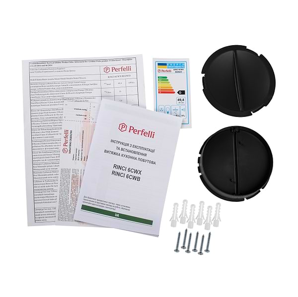 Фото - Витяжка традиційна Perfelli RINCI 6CWX BIANCO