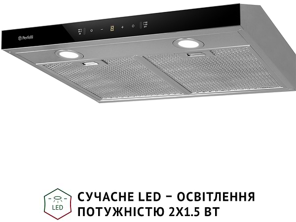 Фото - Уценка - Вытяжка традиционная Perfelli RINCI 6CWX INOX