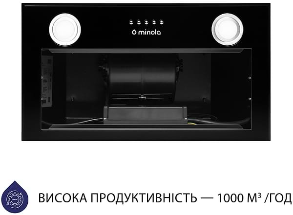 Фото - Вытяжка встраиваемая Minola HBI 5622 BLF 1000 LED