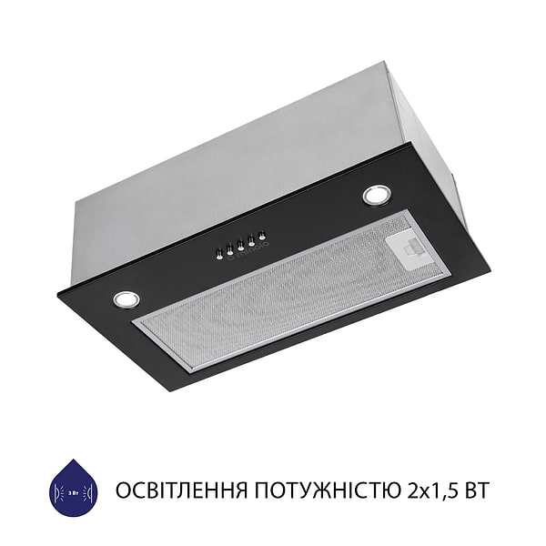 Фото - Витяжка вбудована Minola HBI 5227 BL 700 LED