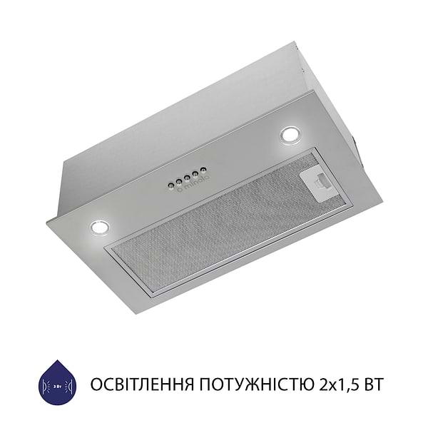 Фото - Витяжка вбудована Minola HBI 5227 GR 700 LED