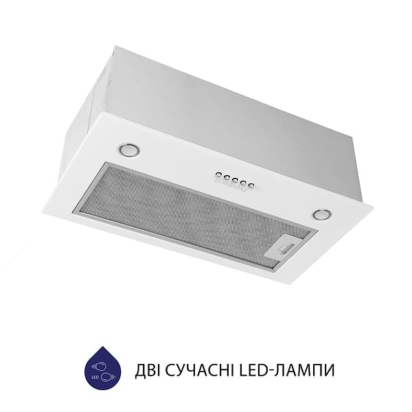 Фото - Витяжка вбудована Minola HBI 5227 WH 700 LED