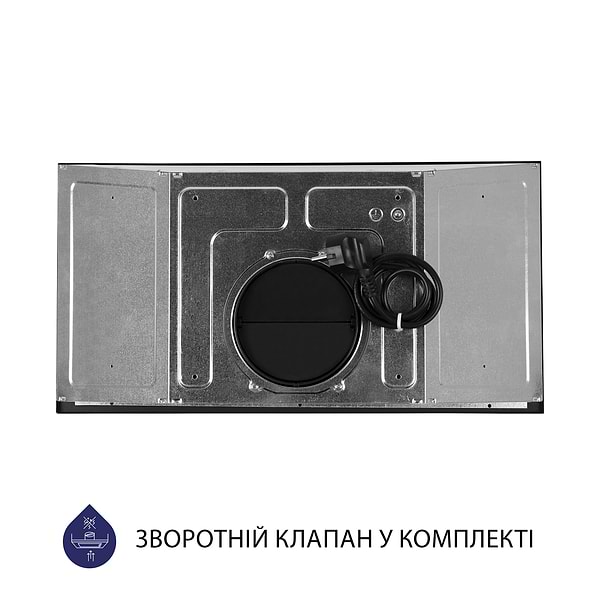 Фото - Витяжка вбудована Minola HBI 52621 BL GLASS 700 LED