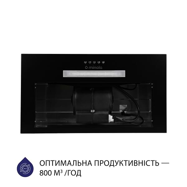 Фото - Вытяжка встраиваемая Minola HBI 5323 BL 800 LED