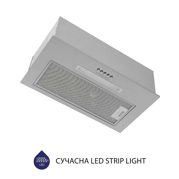 Фото - Витяжка вбудована Minola HBI 5323 GR 800 LED