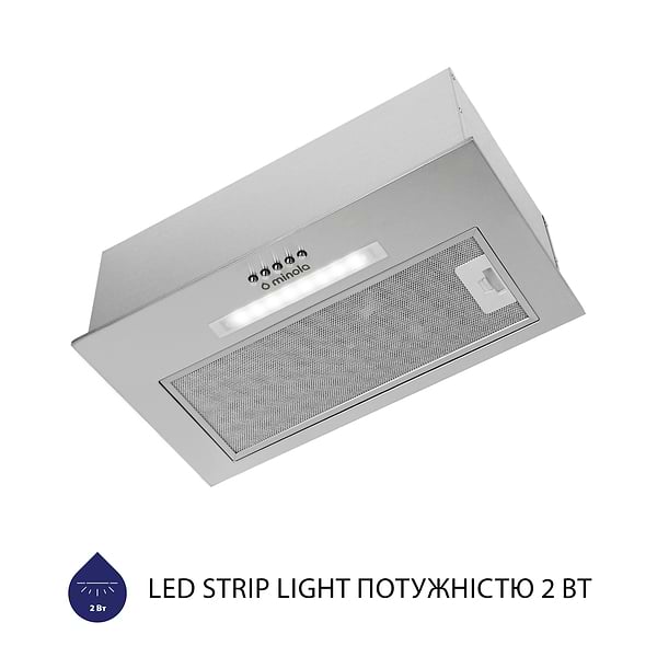 Фото - Вытяжка встраиваемая Minola HBI 5323 I 800 LED