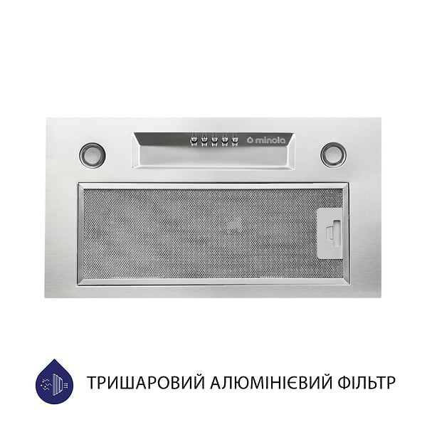 Фото - Вытяжка встраиваемая Minola HBI 5324 I 800 LED