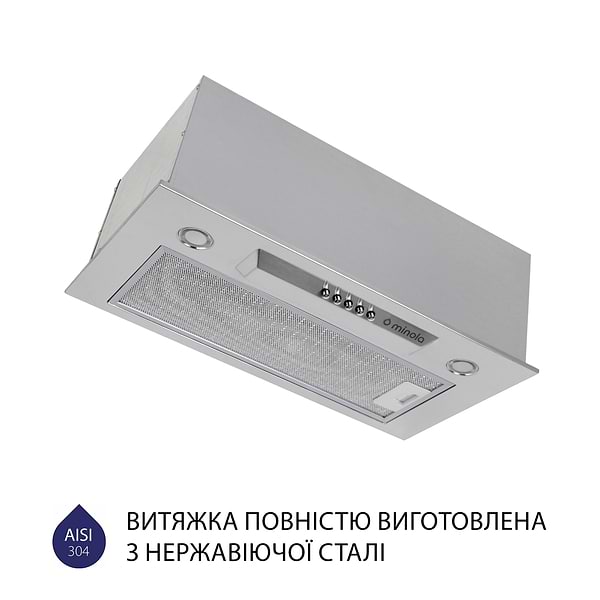 Фото - Вытяжка встраиваемая Minola HBI 5324 I 800 LED