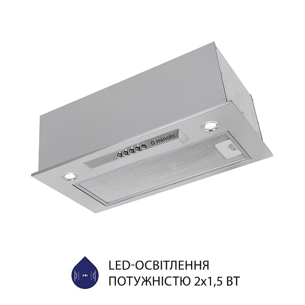 Фото - Вытяжка встраиваемая Minola HBI 5324 I 800 LED