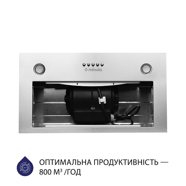 Фото - Витяжка вбудована Minola HBI 5327 I 800 LED