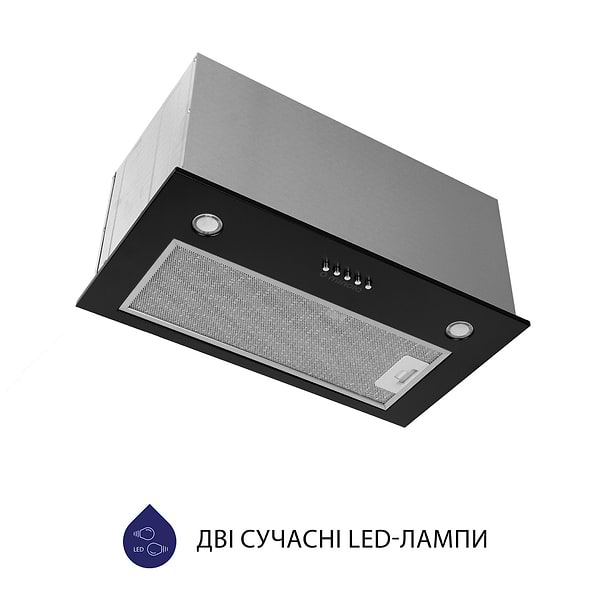 Фото - Витяжка вбудована Minola HBI 5627 BL 1000 LED