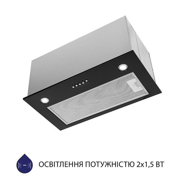 Фото - Витяжка вбудована Minola HBI 5627 BL 1000 LED
