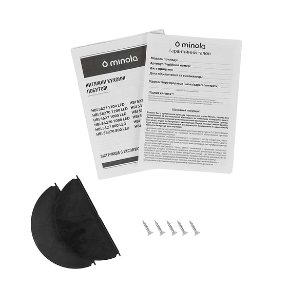 Фото - Витяжка вбудована Minola HBI 5627 BL 1000 LED