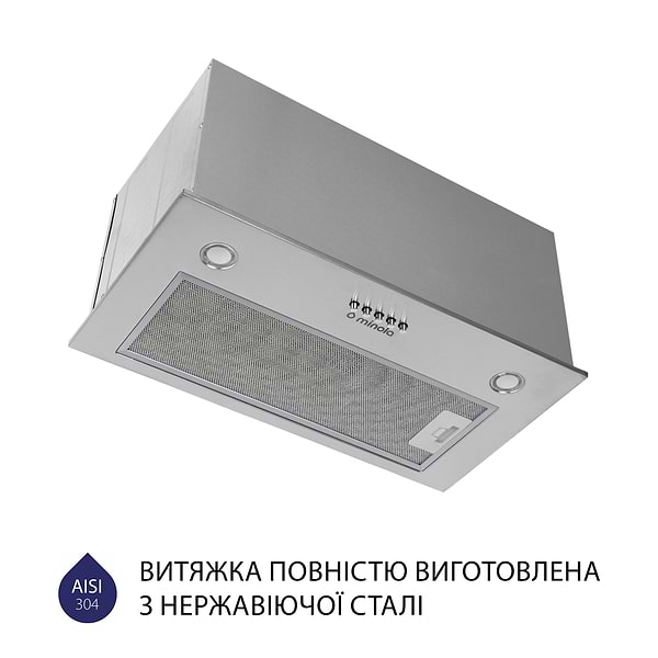Фото - Витяжка вбудована Minola HBI 5627 I 1000 LED