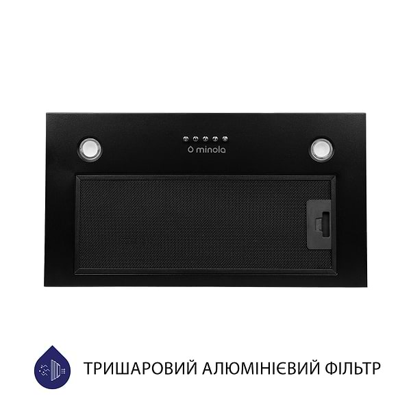Фото - Вытяжка встраиваемая Minola HBI 56270 BL 1000 LED